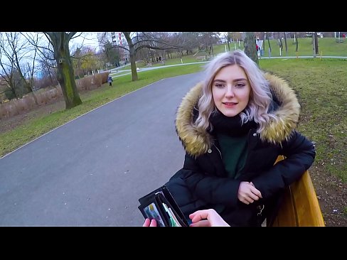 ❤️ Polyká cizí žhavé sperma za peníze - orál v parku Eva Elfie ❤️ Kvalitní sex u nás ❌❤